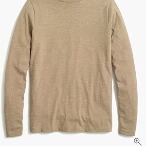 J. Crew Women's Tan Long Sleeve Tee